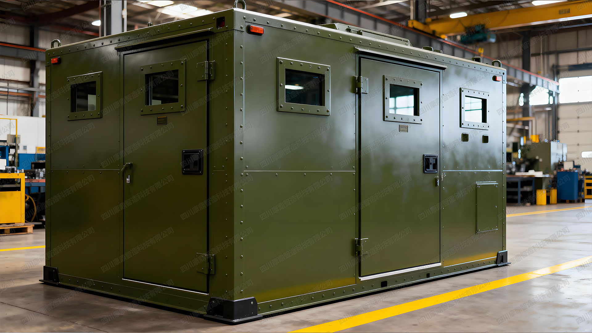 “堡垒”系列模块化防弹安全方舱