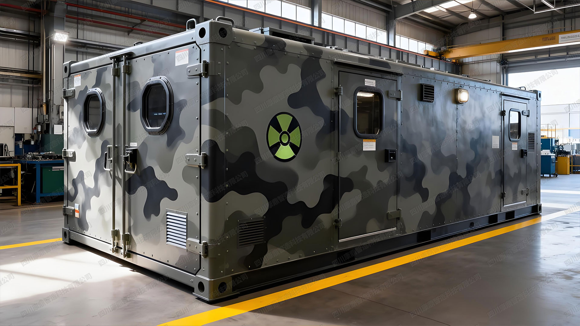 “堡垒-3000”型综合防核生化方舱