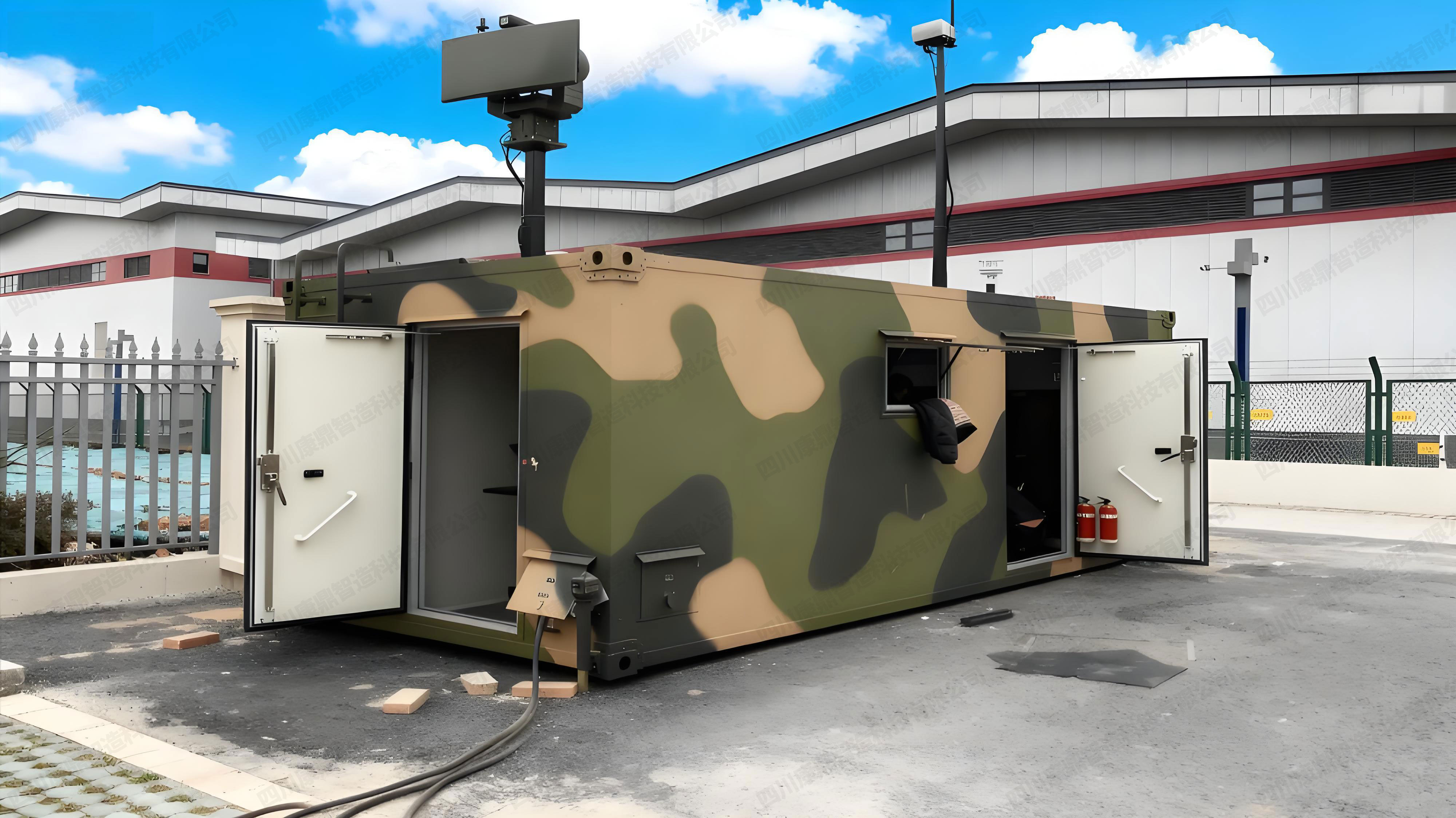 无人机地面站指挥方舱